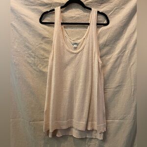 Old Navy Light Cream Tank Top
